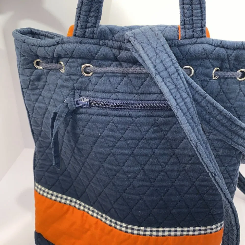Auburn University Women’s Quilted Small Backpack Gameday Fan Gear Campus Casual